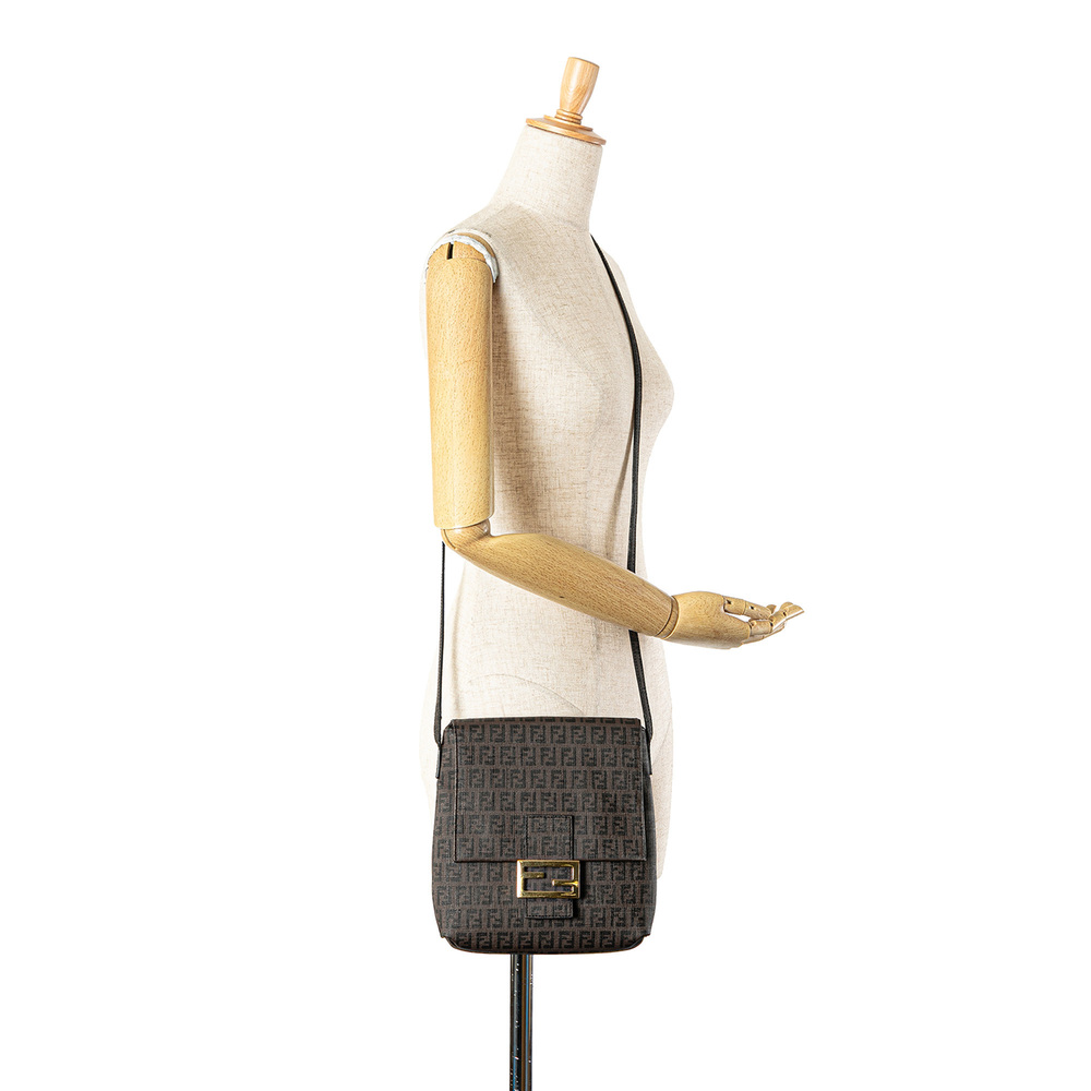 Pre-Loved Fendi Zucchino Spalmati Crossbody - Picture 7 of 7